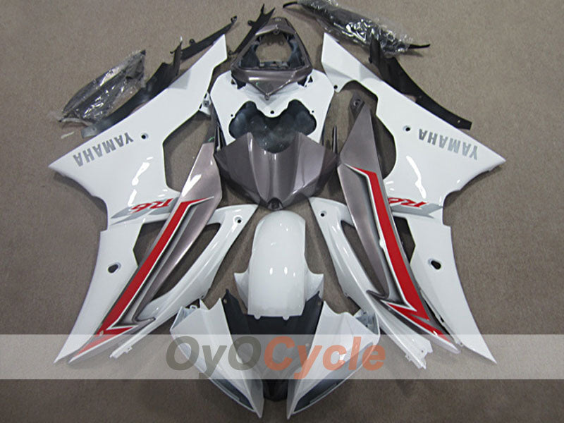Kit carene a iniezione per YZF-R6 08-16 - Rosso, Bianco, Grigio - Stile Originale #OYO87904740 Immagine principale del prodotto