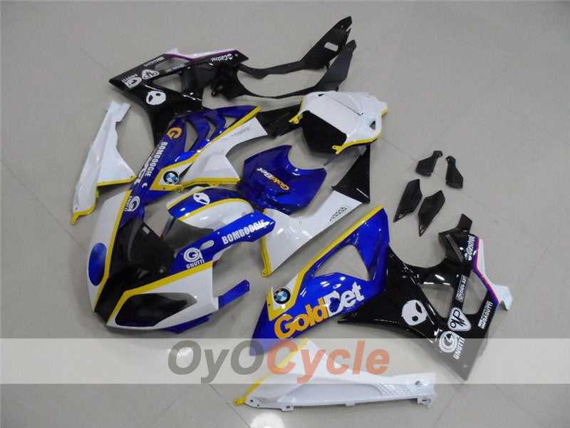 Kit carene a iniezione per BMW S1000RR 09-14 - Blu, Nero - Stile di fabbrica #OYO87902400 Immagine principale del prodotto
