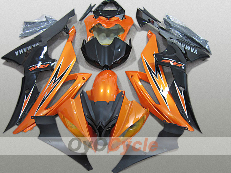 Kit Carenatura a Iniezione per YZF-R6 08-16 - Arancione, Nero - Stile Factory #OYO87904741 Immagine principale del prodotto