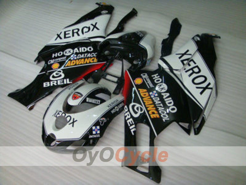 Kit carene a iniezione per Ducati 999 05-06 - Bianco, Nero - Xerox #OYO87902381 Immagine secondaria del prodotto