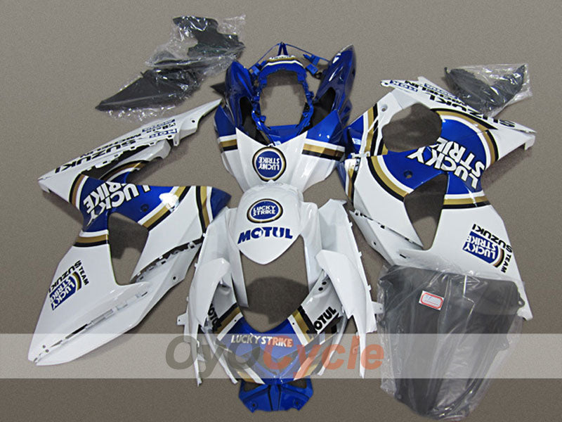 Kit carene a iniezione per GSX R1000 09-16 - Blu, Bianco - MOTUL #OYO87904709 Immagine principale del prodotto