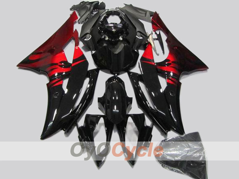 Kit carene a iniezione per YZF-R6 08-16 - Rosso, Nero - Stile di fabbrica #OYO87904746 Immagine principale del prodotto