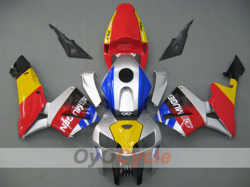 Kit carenatura a iniezione per CBR600RR 05-06 - Rosso, Argento - Mugen #OYO87900272 Immagine principale del prodotto