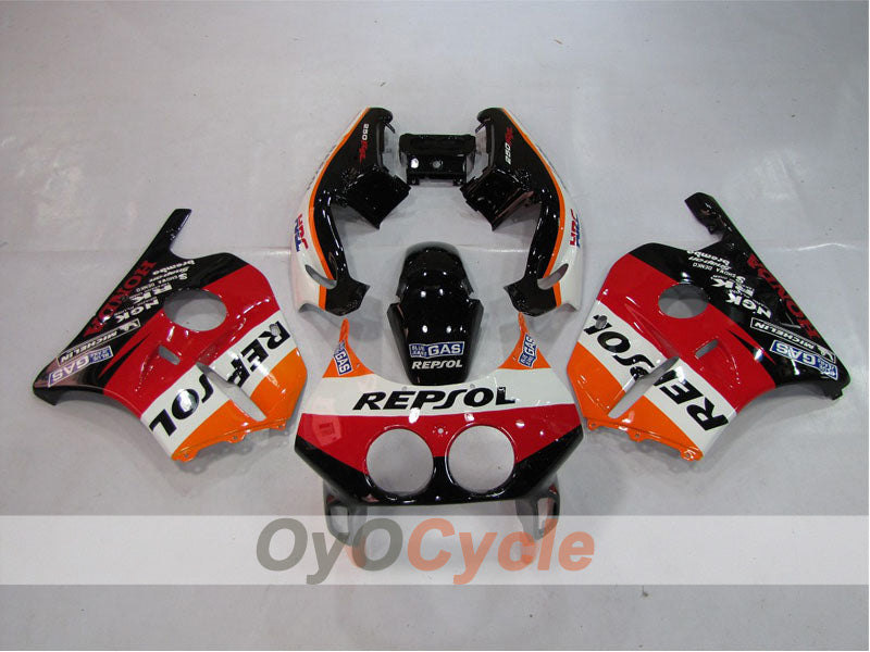 Kit carene a iniezione per CBR250RR 90-94 - Rosso, Arancione - Repsol #OYO87902971 Immagine secondaria del prodotto