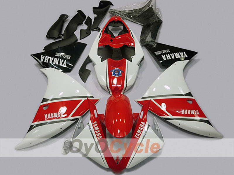 Kit carene a iniezione per YZF-R1 12-14 - Rosso, bianco - Stile originale #OYO87904723 Immagine principale del prodotto