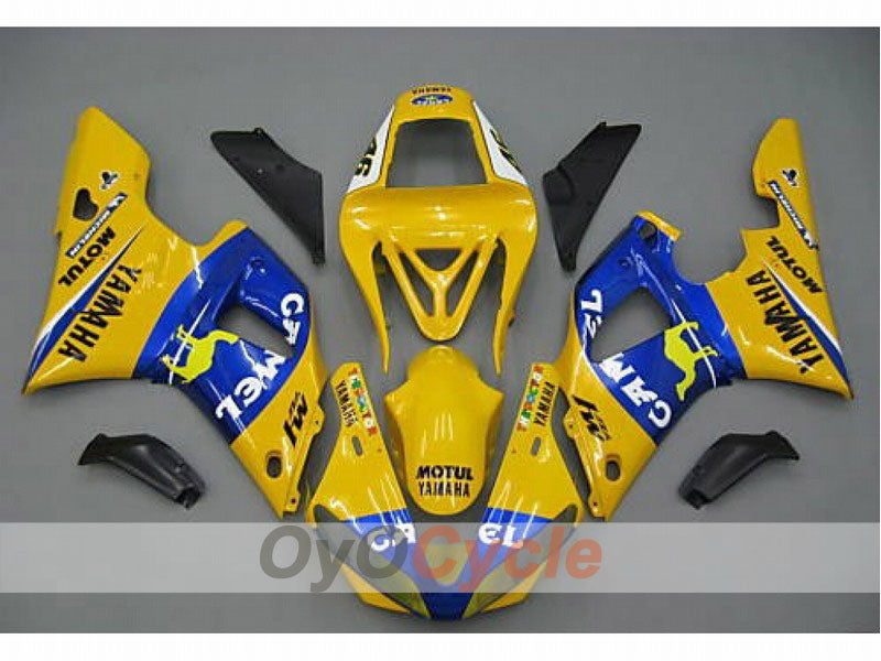 Carena a iniezione per YZF-R1 00-01 - Giallo, Blu - Cammello #OYO87900758 Immagine principale del prodotto