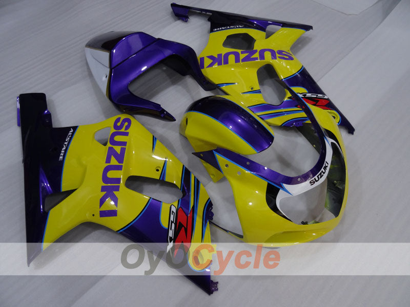 Kit carene a iniezione per GSX R1000 00-02 - Giallo, Viola - Stile di fabbrica #OYO87905181 Immagine principale del prodotto