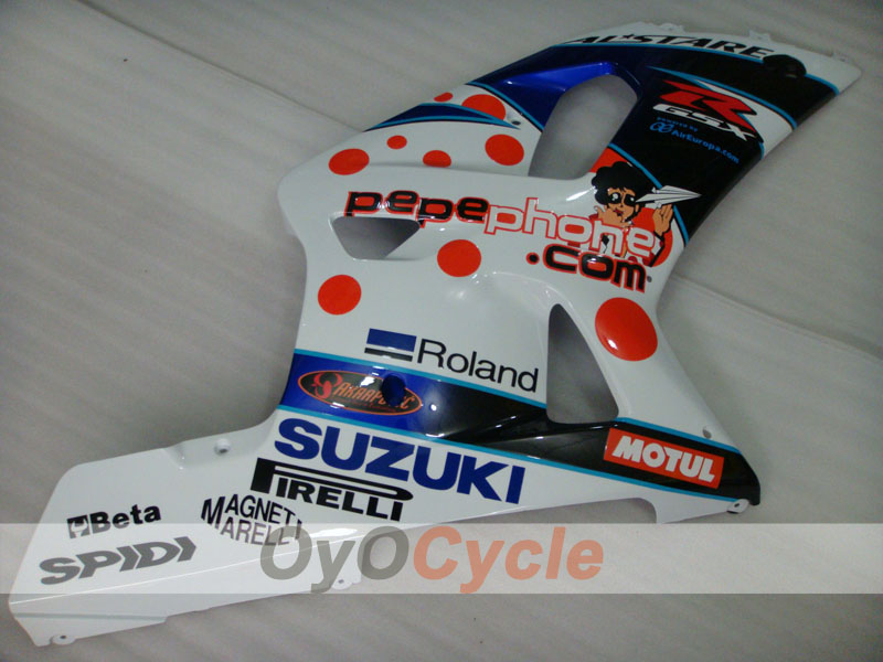 Carena lato sinistro e destro per Suzuki 01-03 GSXR600 #OYO87908219 Immagine principale del prodotto
