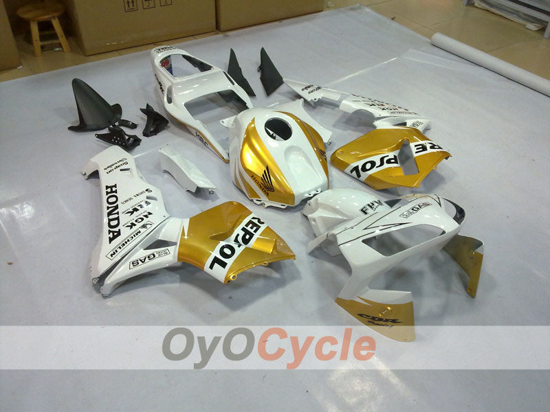 Kit carene a iniezione per CBR600RR 03-04 - Bianco, Oro - Repsol #OYO87902563 Immagine secondaria del prodotto