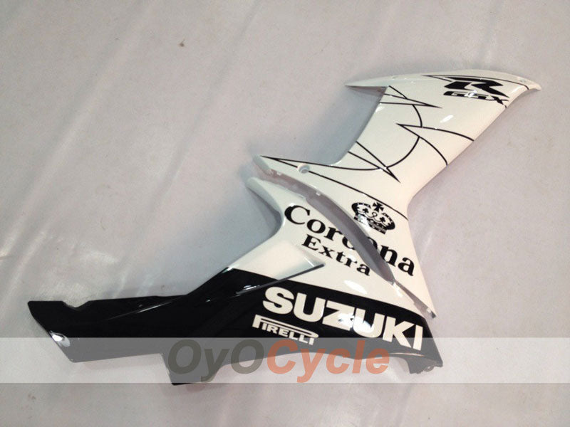 Kit carene a iniezione per GSX R600 11-26 - Bianco, Nero - Corona #OYO87901677 Immagine secondaria del prodotto