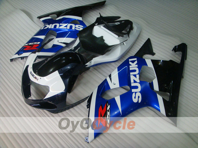 Kit carene a iniezione per GSX R600 01-03 - Blu, Nero - Stile di fabbrica #OYO87905122 Immagine principale del prodotto