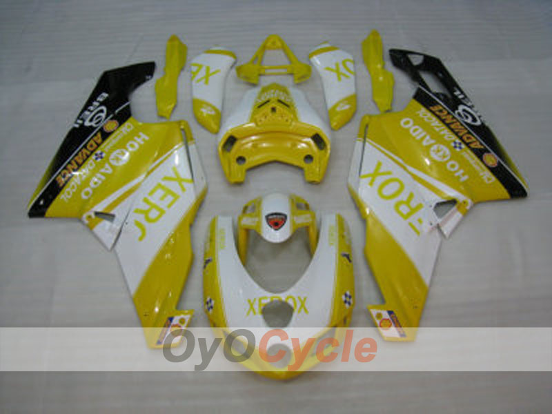 Carene a iniezione per Ducati 999 05-06 - Giallo, Bianco - Xerox #OYO87902380 Immagine principale del prodotto