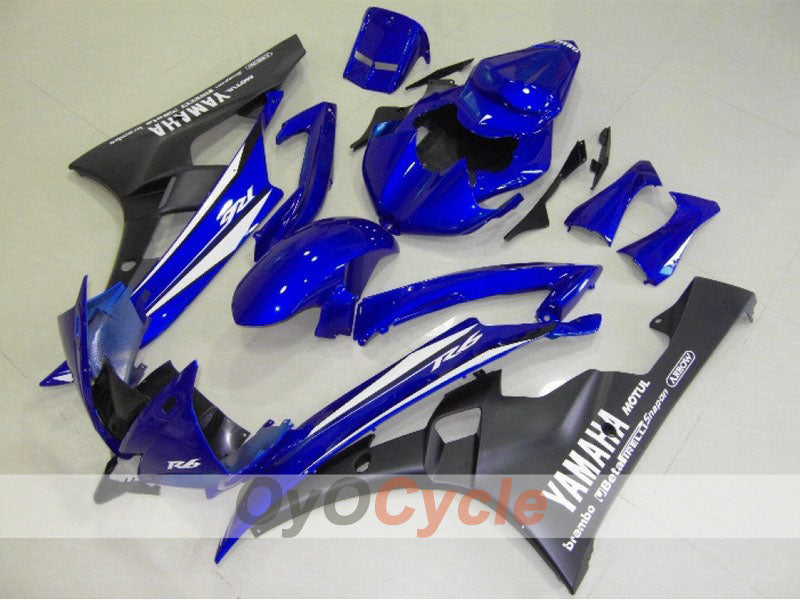 Kit carenatura a iniezione per YZF-R6 06-07 - Blu, Nero, Opaco - MOTUL #OYO87900937 Immagine principale del prodotto