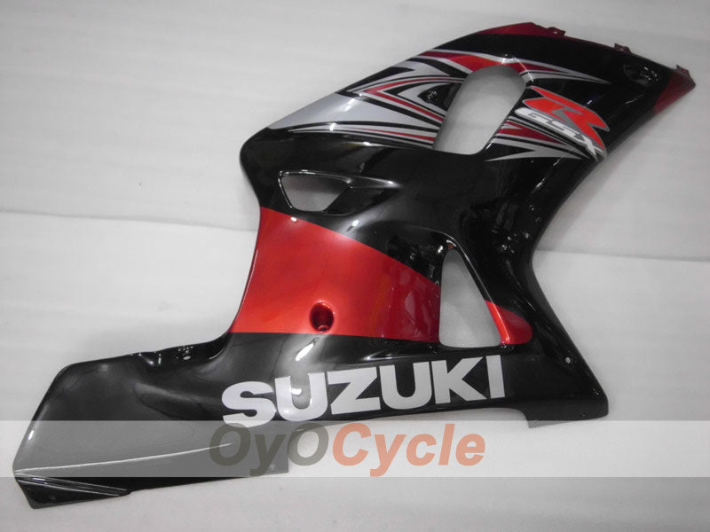 Kit carene a iniezione per GSX R750 anni 00-03 - Rosso, Nero - Stile di fabbrica #OYO87901071 Immagine principale del prodotto