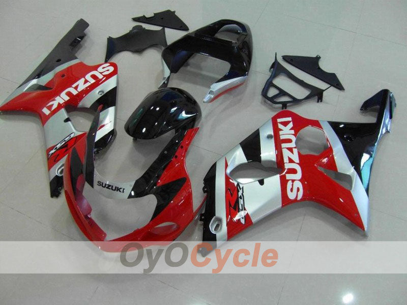Kit carene a iniezione per GSX R1000 00-02 - Rosso, Nero - Stile di fabbrica #OYO87901748 Immagine principale del prodotto