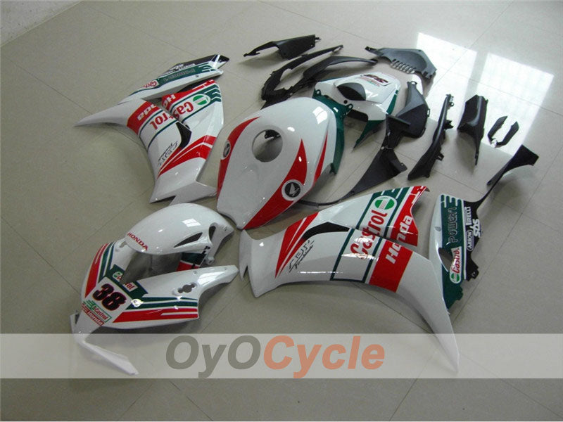 Kit carene a iniezione per CBR1000RR 12-16 - Rosso, bianco - Castrol #OYO87900730 Immagine principale del prodotto