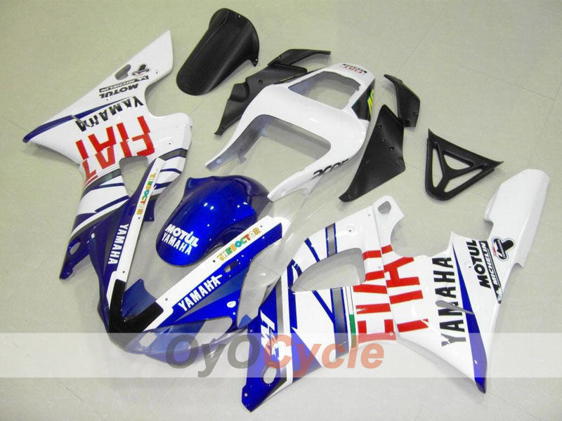 Kit Carene a Iniezione per YZF-R1 00-01 - Blu, Bianco - FIAT, MOTUL #OYO87900759 Immagine principale del prodotto
