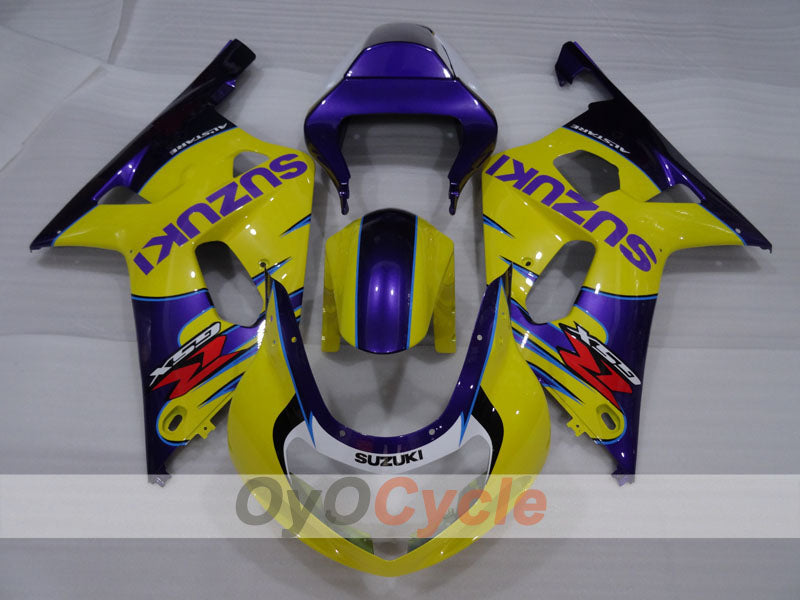 Carenatura a iniezione per GSX R600 01-03 - Giallo, Viola - Stile di Fabbrica #OYO87905080 Immagine secondaria del prodotto