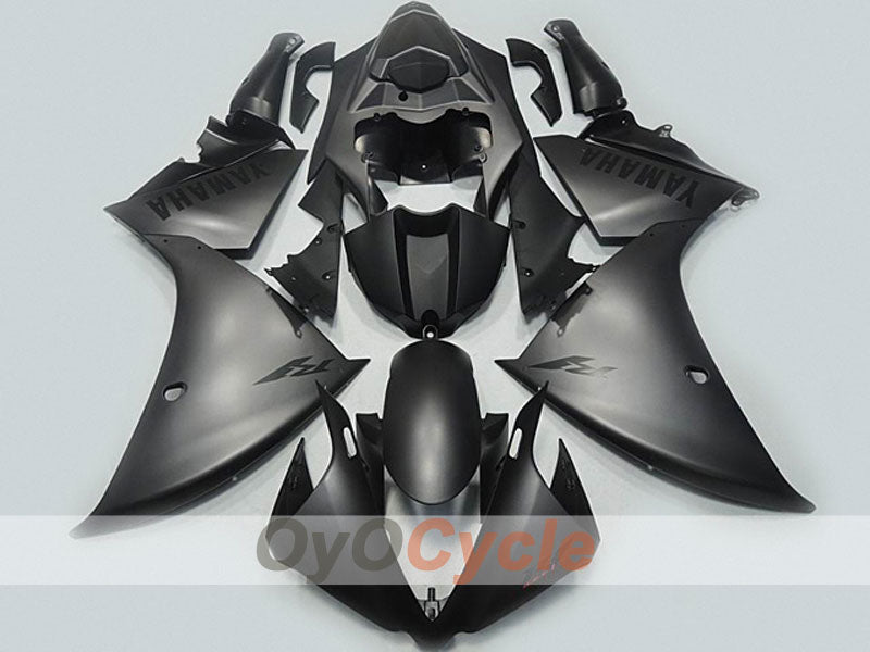 Kit carene a iniezione per YZF-R1 12-14 - Nero, Grigio,, Opaco - Stile originale #OYO87904725 Immagine principale del prodotto