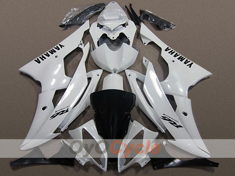 Carenatura a iniezione per YZF-R6 08-16 - Bianco - Stile Fabbrica #OYO87904733 Immagine principale del prodotto