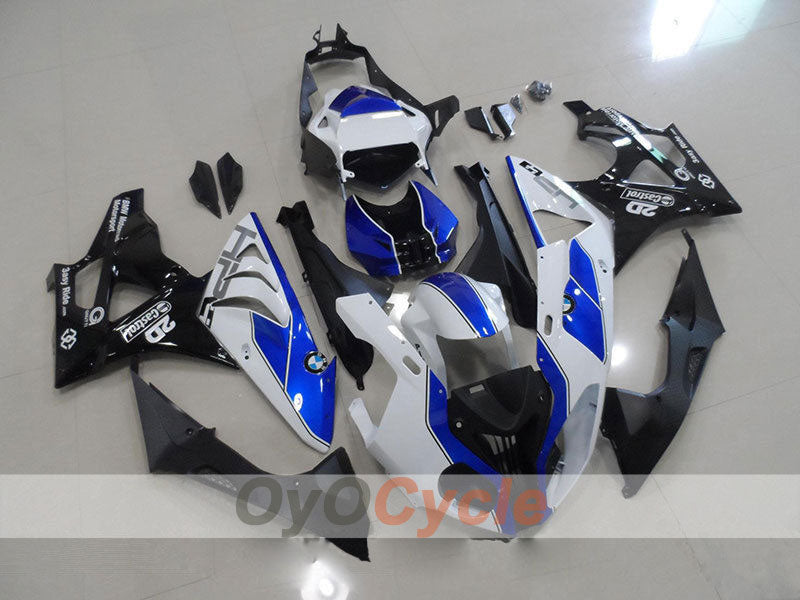 Kit carene a iniezione per BMW S1000RR 09-14 - Bianco, Nero - Castrol #OYO87902393 Immagine principale del prodotto