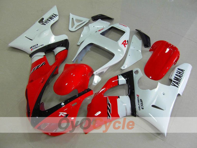 Kit carene a iniezione per YZF-R1 98-99 - Rosso, Bianco - Stile Fabbrica #OYO87900748 Immagine principale del prodotto