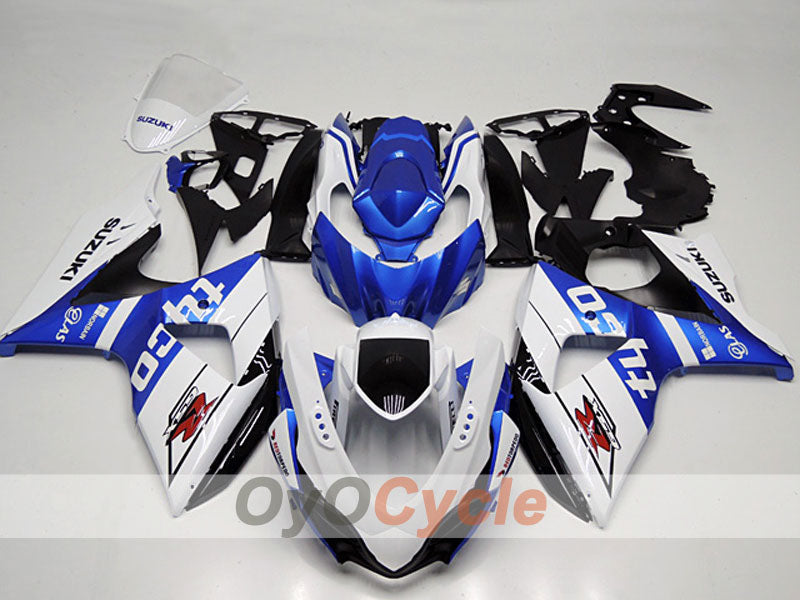 Kit carene a iniezione per GSX R1000 del 09-16 - Blu, Bianco - Stile Fabbrica #OYO87904700 Immagine principale del prodotto