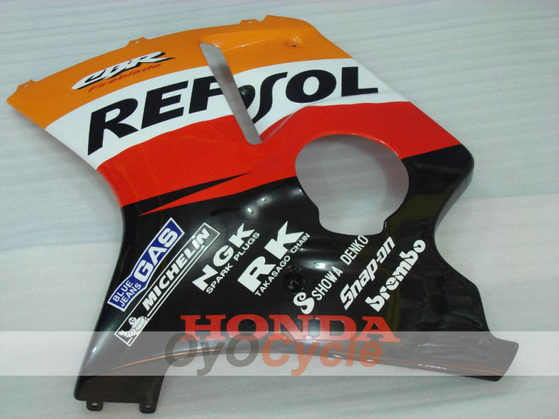 Kit carene stampate a iniezione per CBR1100XX 96-07 - Rosso, Nero - Repsol #OYO87902816 Immagine secondaria del prodotto