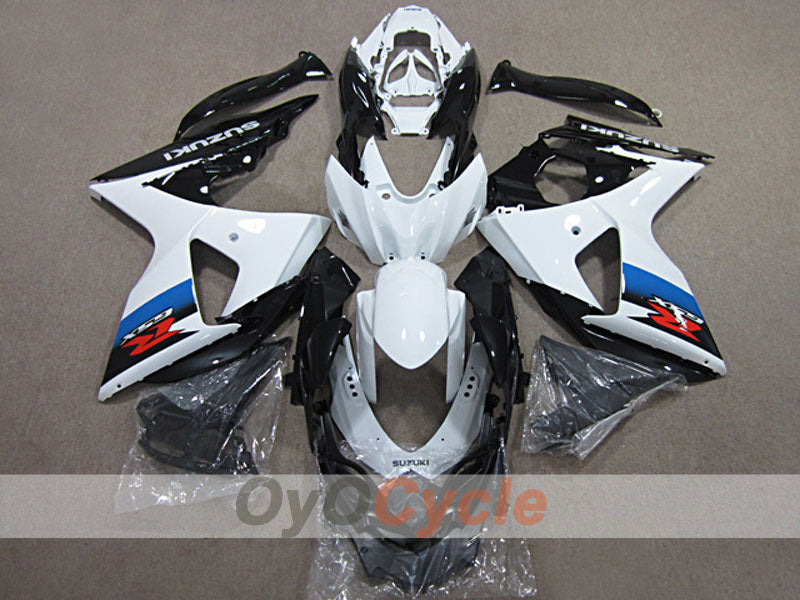Kit carenatura a iniezione per GSX R1000 del 09-16 - Bianco, Nero - Stile di fabbrica #OYO87904701 Immagine principale del prodotto