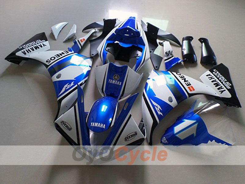 Kit carene a iniezione per YZF-R1 12-14 - Blu, Bianco - Stile Fabbrica #OYO87904727 Immagine principale del prodotto