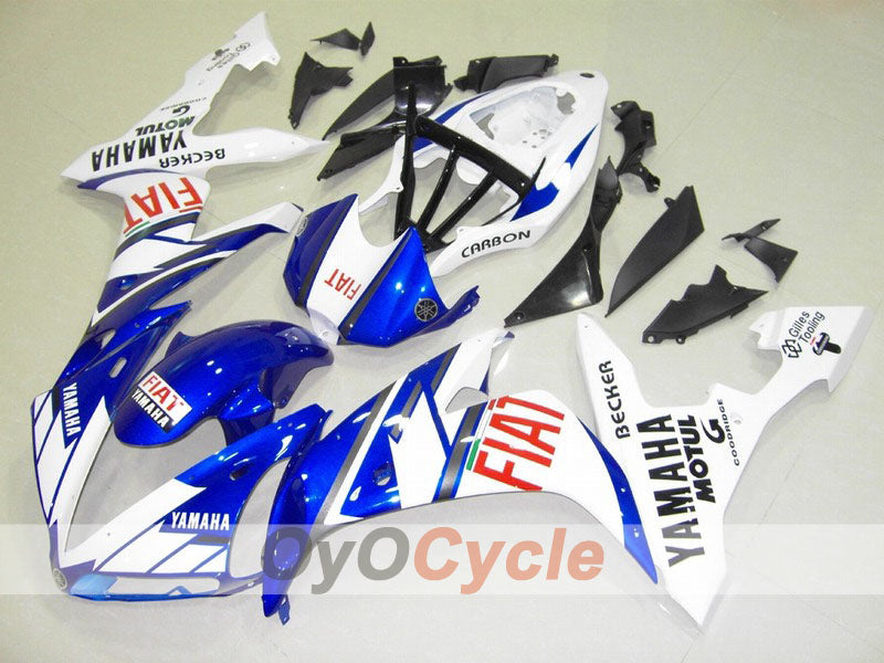 Kit carene a iniezione per YZF-R1 04-06 - Blu, Bianco - FIAT #OYO87900821 Immagine principale del prodotto