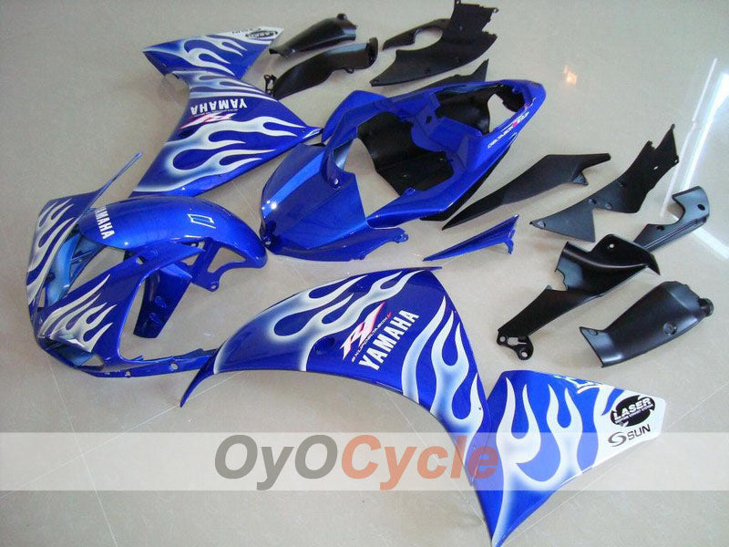 Kit carene a iniezione per YZF-R1 09-11 - Blu, Bianco - Fiamma #OYO87900888 Immagine principale del prodotto