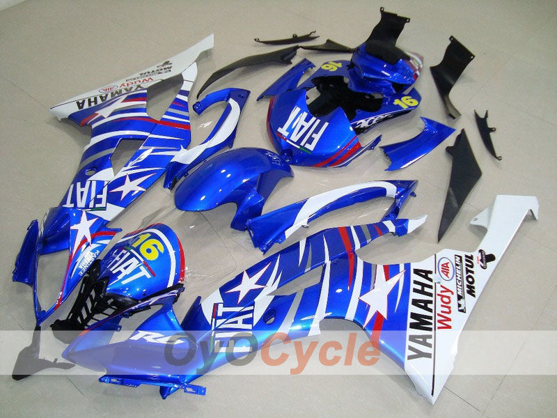 Carenatura a iniezione per YZF-R6 08-16 - Blu, Bianco - FIAT #OYO87900956 Immagine principale del prodotto