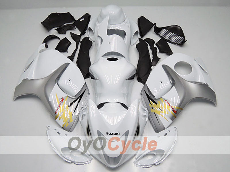Carenatura a iniezione per GSXR1300 Hayabusa 08-20 - Bianca - Stile Factory #OYO87904717 Immagine principale del prodotto