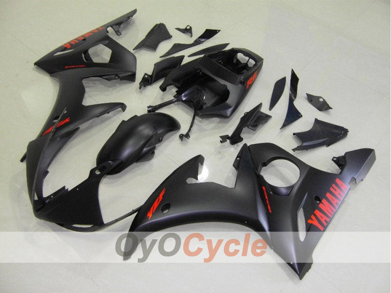 Kit carene a iniezione per YZF-R6 05 - Nero, opaco - Stile fabbrica #OYO87902637 Immagine principale del prodotto