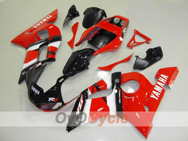 Kit carene a iniezione per YZF-R6 98-02 - Rosso, Nero - Stile di fabbrica #OYO87901005 Immagine principale del prodotto