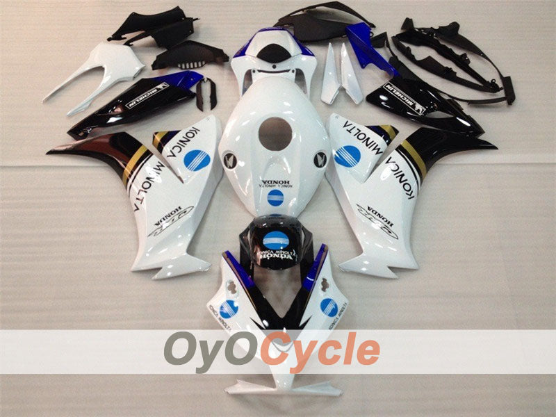 Kit carene a iniezione per CBR1000RR 12-16 - Bianco, Nero - Konica Minolta #OYO87900731 Immagine principale del prodotto