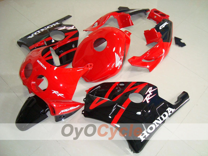 Kit carenatura a iniezione per CBR250RR 90-94 - Rosso, Nero - Fireblade #OYO87902918 Immagine principale del prodotto