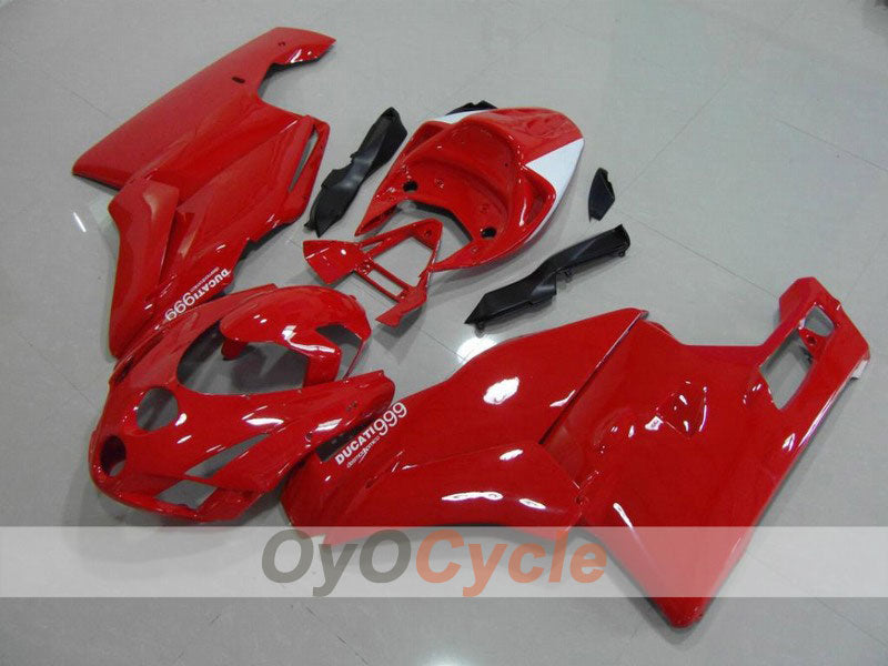 Kit carene a iniezione per Ducati 999 03-04 - Rosso, Nero - Stile di fabbrica #OYO87902358 Immagine principale del prodotto