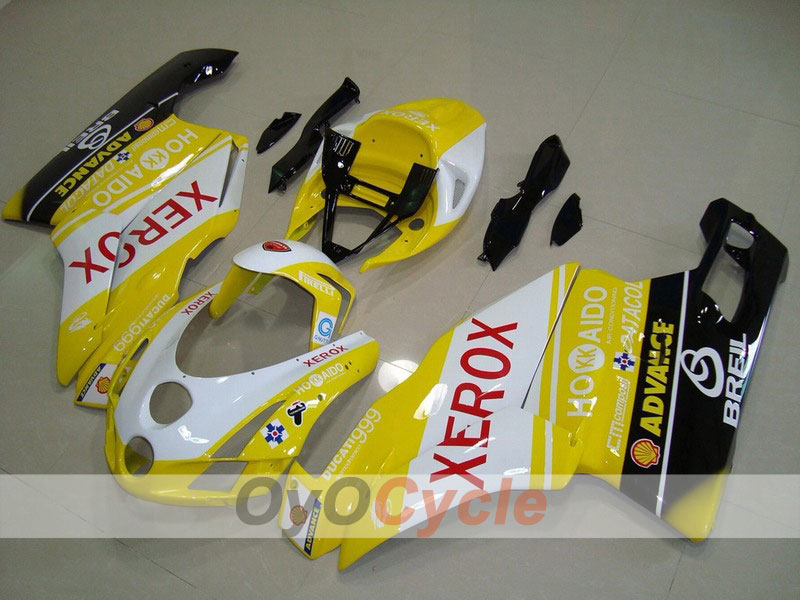 Kit carene a iniezione per Ducati 999 03-04 - Giallo, Bianco - Xerox #OYO87902361 Immagine principale del prodotto