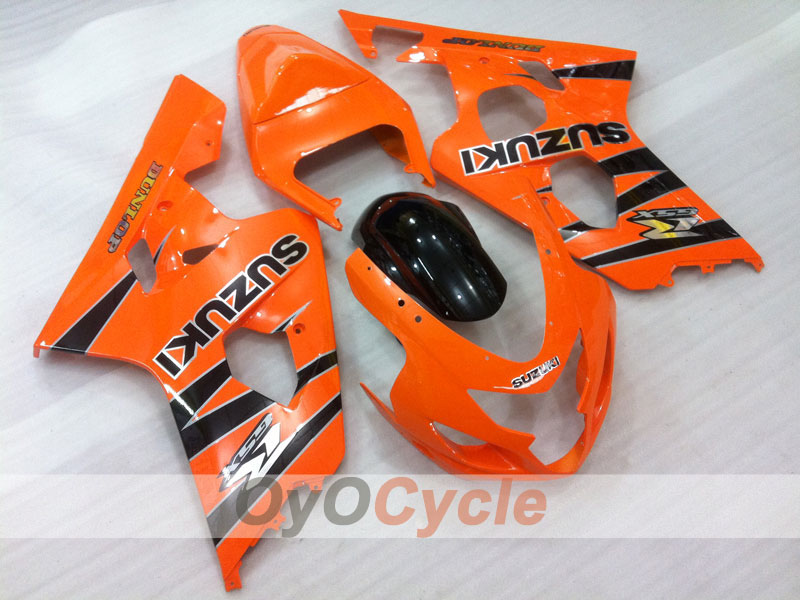 Kit carene stampate a iniezione per GSX R750 04-05 - Arancione - DUNLOP, Stile originale #OYO87901168 Immagine principale del prodotto