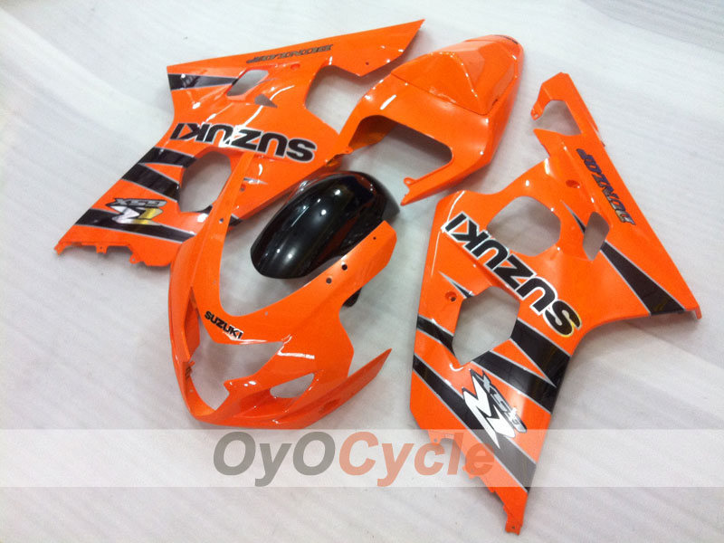 Kit carenatura a iniezione per GSXR600 04-05 - Arancione, Nero - Stile di fabbrica #OYO87901207 Immagine secondaria del prodotto