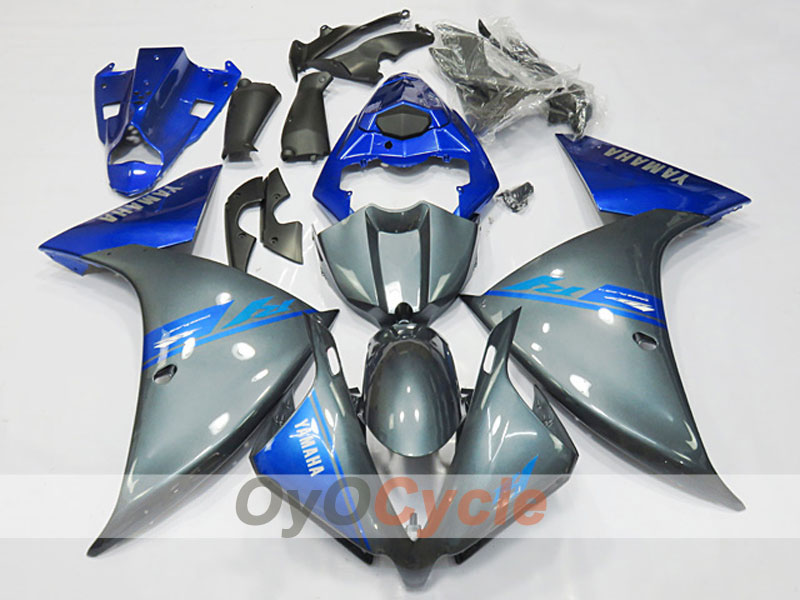 Kit carene a iniezione per YZF-R1 12-14 - Blu, Grigio - Stile originale #OYO87904729 Immagine principale del prodotto