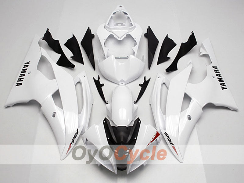 Carenatura a iniezione per YZF-R6 anni 08-16 - Bianco - Stile Factory #OYO87904737 Immagine principale del prodotto