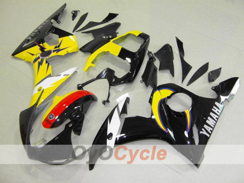 Kit carene a iniezione per YZF-R6 05 - Giallo, Nero - Stile di fabbrica #OYO87902636 Immagine principale del prodotto