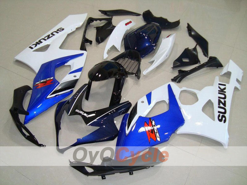 Carenatura a iniezione per GSX R1000 05-06 - Bianco, Nero - Stile fabbrica #OYO87902003 Immagine principale del prodotto