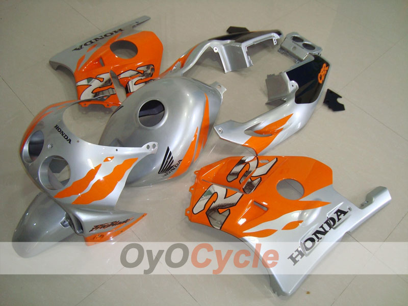 Kit carene a iniezione per CBR250RR 90-94 - Arancione, Argento - Fireblade #OYO87902919 Immagine principale del prodotto