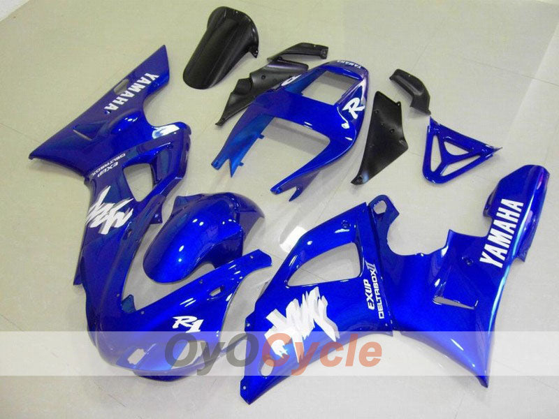 Kit Carene a Iniezione per YZF-R1 98-99 - Blu, Bianco - Stile Fabbrica #OYO87900750 Immagine principale del prodotto