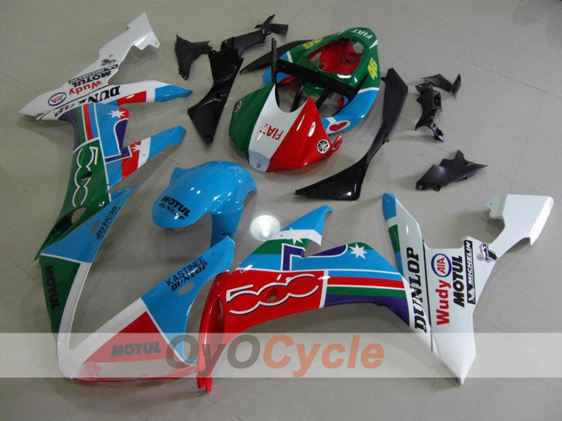 Kit carene a iniezione per YZF-R1 04-06 - Multicolore - DUNLOP, FIAT, MOTUL #OYO87900820 Immagine principale del prodotto