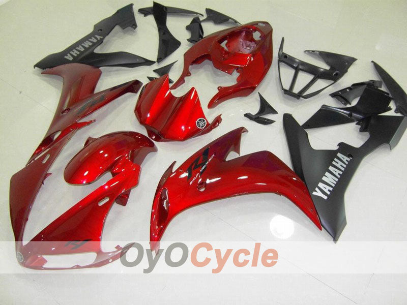 Carenatura a iniezione per YZF-R1 04-06 - Rosso, Nero, Opaco - Stile originale #OYO87900836 Immagine principale del prodotto